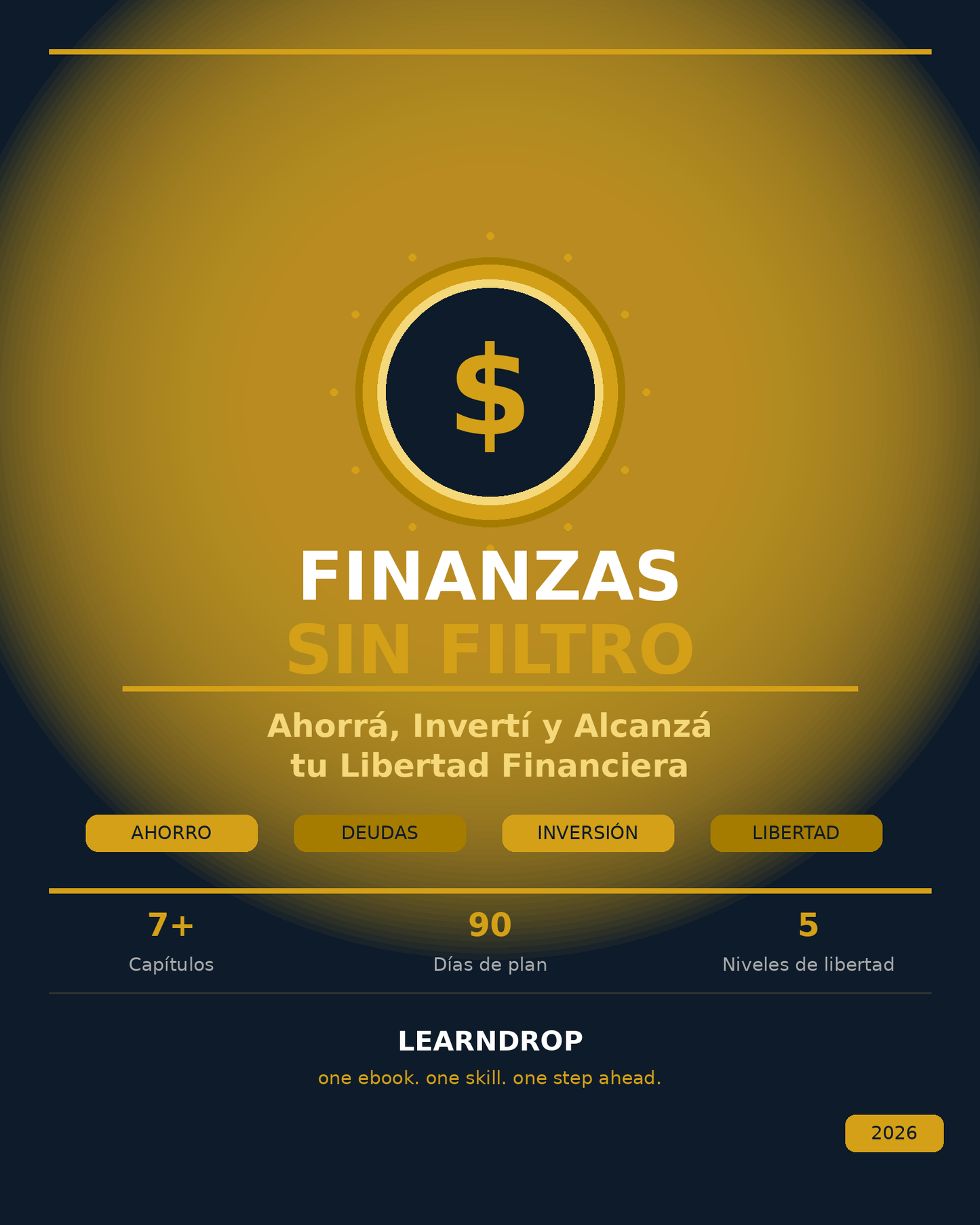 Finanzas Sin Filtro — Ebook + Planilla de Seguimiento Excel