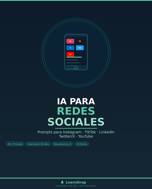 IA para Redes Sociales — Prompts para Crear Contenido que Engancha